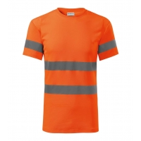 Tričko unisex 1V9 fluo.oranžové
