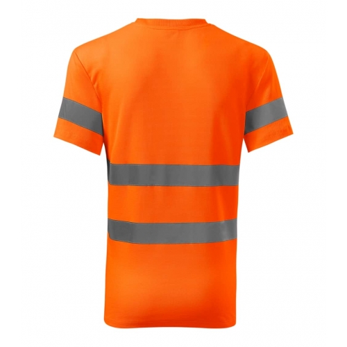 Tričko unisex 1V9 fluo.oranžové