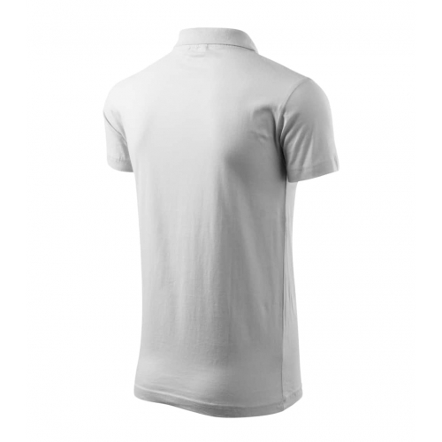 Polo Shirt men’s Single J. 202 white