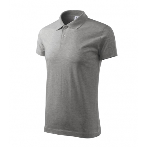 Polo Shirt men’s Single J. 202 dark gray melange