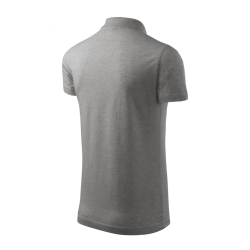 Polo Shirt men’s Single J. 202 dark gray melange