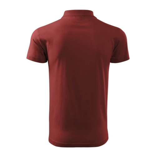 Polo Shirt men’s Single J. 202 burgundy