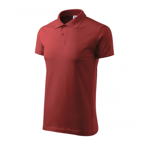 Polo Shirt men’s Single J. 202 burgundy