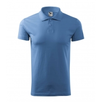 Polo Shirt men’s Single J. 202 sky blue