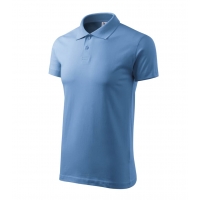 Polo Shirt men’s Single J. 202 sky blue