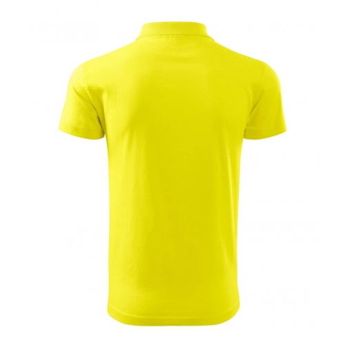 Polo Shirt men’s Single J. 202 lemon