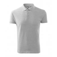 Polo Shirt men’s Pique Polo 203 ash melange