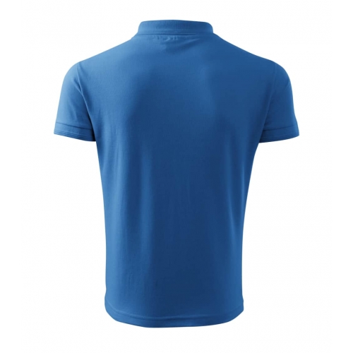 Polo Shirt men’s Pique Polo 203 azure blue