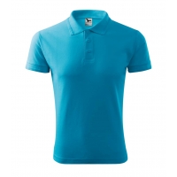 Polo Shirt men’s Pique Polo 203 blue atoll