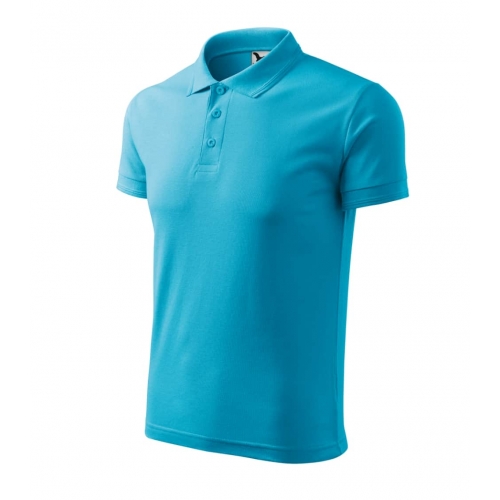 Polo Shirt men’s Pique Polo 203 blue atoll