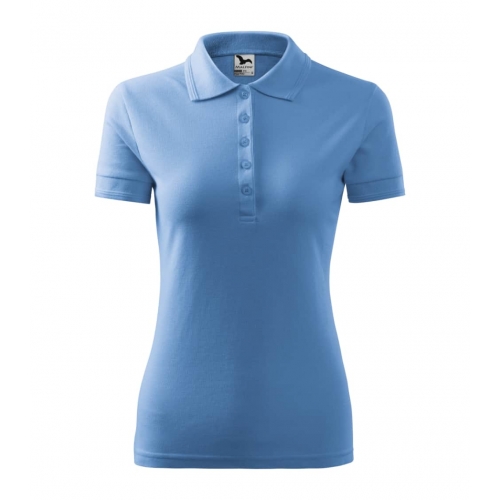 Polo Shirt women’s Pique Polo 210 sky blue
