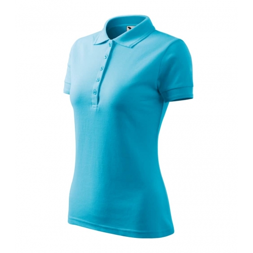 Polo Shirt women’s Pique Polo 210 blue atoll