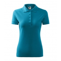 Polo Shirt women’s Pique Polo 210 turquoise