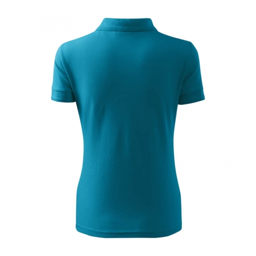 Polo Shirt women’s Pique Polo 210 turquoise