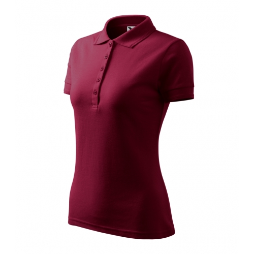 Polo Shirt women’s Pique Polo 210 garnet 