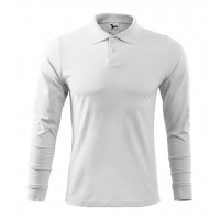 Polo Shirt men’s Single J. LS 211 white