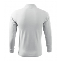 Polo Shirt men’s Single J. LS 211 white