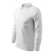 Polo Shirt men’s Single J. LS 211 white