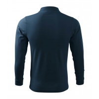 Polo Shirt men’s Single J. LS 211 navy blue