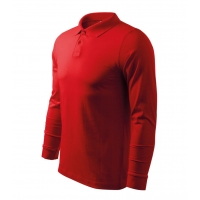 Polo Shirt men’s Single J. LS 211 red
