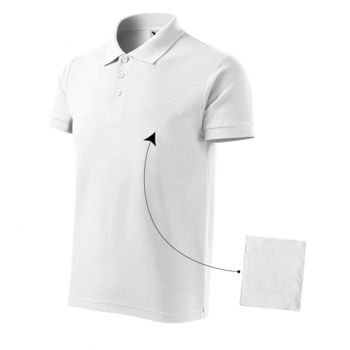 Polo Shirt men’s Cotton 212 white