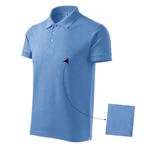 Polo Shirt men’s Cotton 212 sky blue