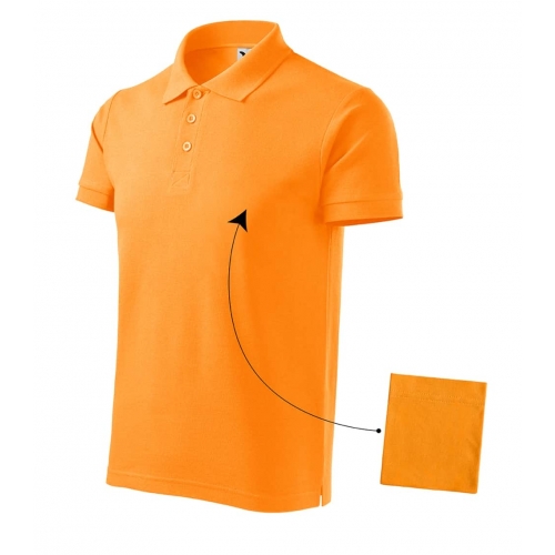 Polo Shirt men’s Cotton 212 tangerine orange