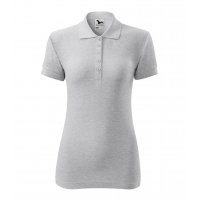 Polo Shirt women’s Cotton 213 ash melange