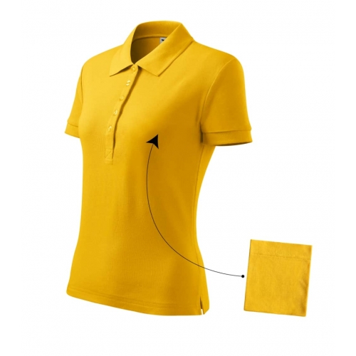 Polo Shirt women’s Cotton 213 yellow