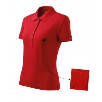 Polo Shirt women’s Cotton 213 red