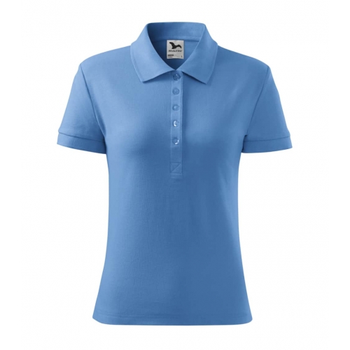 Polo Shirt women’s Cotton 213 sky blue