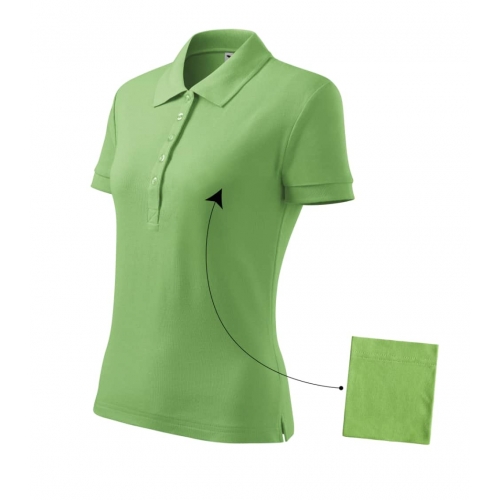 Polo Shirt women’s Cotton 213 grass green
