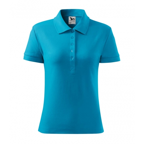 Polo Shirt women’s Cotton 213 blue atoll