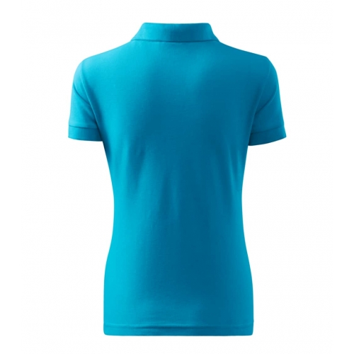 Polo Shirt women’s Cotton 213 blue atoll