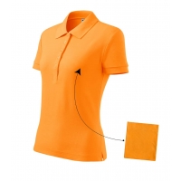 Polo Shirt women’s Cotton 213 tangerine orange