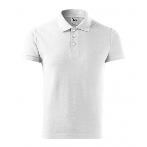 Polo Shirt men’s Cotton Heavy 215 white