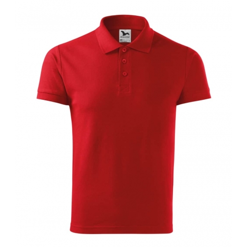 Polo Shirt men’s Cotton Heavy 215 red