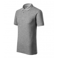 Polo Shirt men’s Cotton Heavy 215 dark gray melange