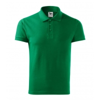 Polo Shirt men’s Cotton Heavy 215 kelly green