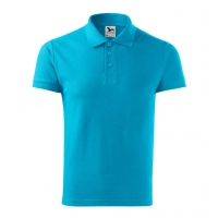 Polo Shirt men’s Cotton Heavy 215 blue atoll