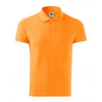 Polo Shirt men’s Cotton Heavy 215 tangerine orange