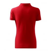 Polo Shirt women’s Cotton Heavy 216 red