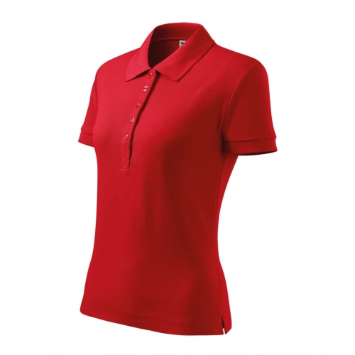 Polo Shirt women’s Cotton Heavy 216 red