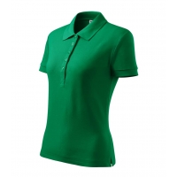 Polo Shirt women’s Cotton Heavy 216 kelly green