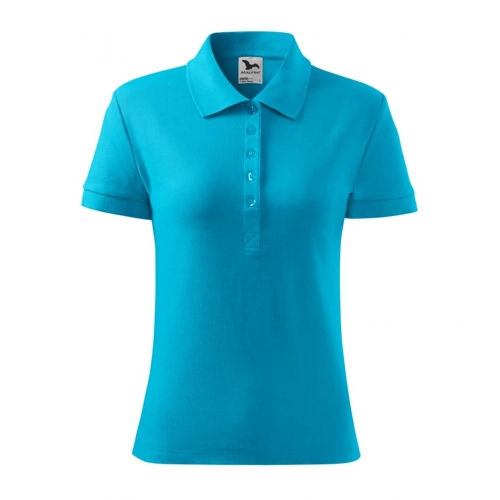 Polo Shirt women’s Cotton Heavy 216 blue atoll