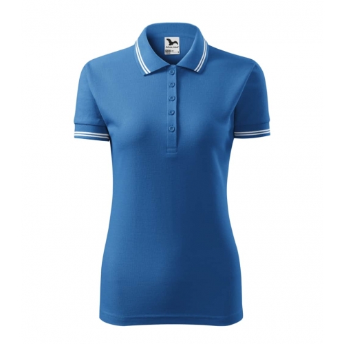 Polo Shirt women’s Urban 220 azure blue