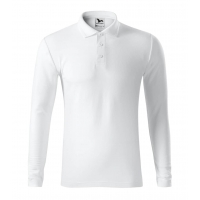 Polo Shirt men’s Pique Polo LS 221 white
