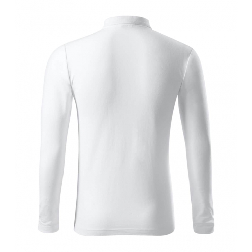 Polo Shirt men’s Pique Polo LS 221 white