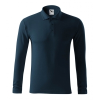 Polo Shirt men’s Pique Polo LS 221 navy blue