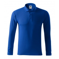 Polo Shirt men’s Pique Polo LS 221 royal blue